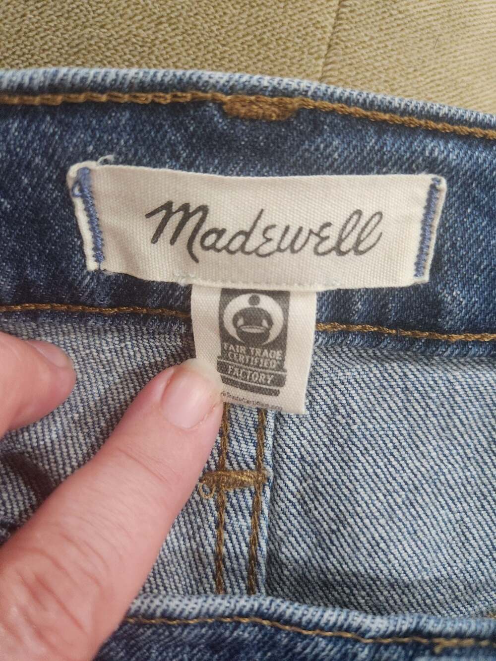 Madewell Classic Straight Jeans - Picture 6 of 7